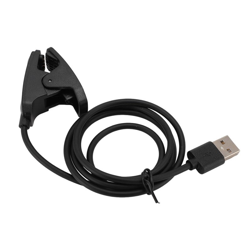 Yunseity Watch USB Charger, Charging Cable for Descent G1 Solar G1, Smartwatch with Voltage Regulator and PTC, for Travelers, 3.3ft Length, Black Color - Image 1