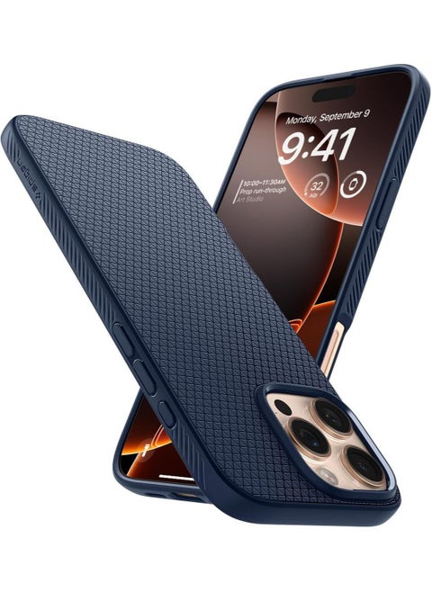 Liquid Air for iPhone 16 Pro Max Case Cover (2024) - Navy Blue