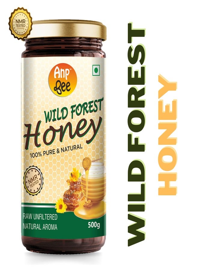 ANP BEE TM ANP BEE® Raw Unpasteurized Wild Forest Honey with Natural Aroma 500 Gram (Pack of 2) | 100% Pure, NMR Tested Natural Original Honey | Unprocessed, and Unfiltered Raw Wild Forest Honey - Image 5