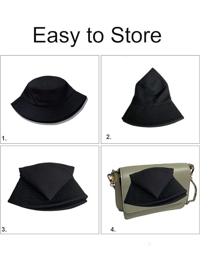 Bucket Hat for Women Men Cotton Summer Sun Beach Fishing Cap  - Image 5