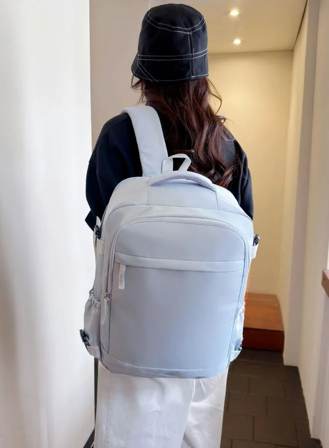 Take Two Light Blue Travel Backpack