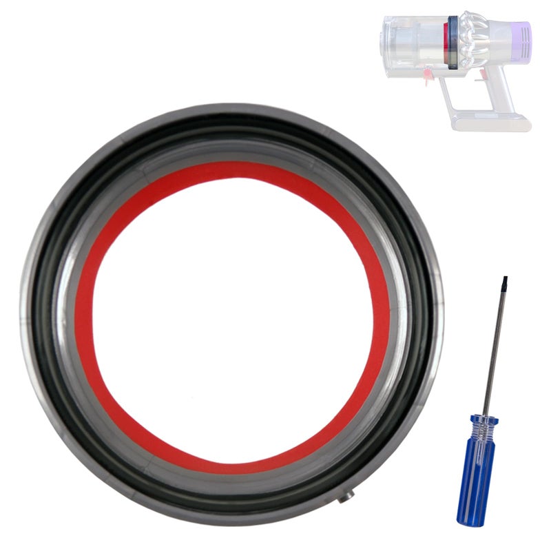 Dust Bin Bucket Top Fixed Sealing Ring Replacement for Dyson V10 SV12 Vacuum Cleaner Accessories Assembly