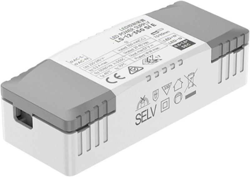 محول تيار ثابت لمصباح مسار سبوت لايت بقوة سائق LED (50 واط 24-42 فولت 1200 مللي أمبير)