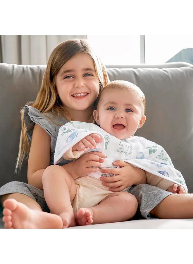 aden + anais Essentials Cotton Muslin Baby Burpy Bib Time To Dream