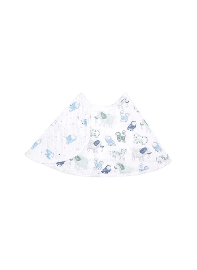 ايدن + أناي Essentials Cotton Muslin Baby Burpy Bib Time To Dream