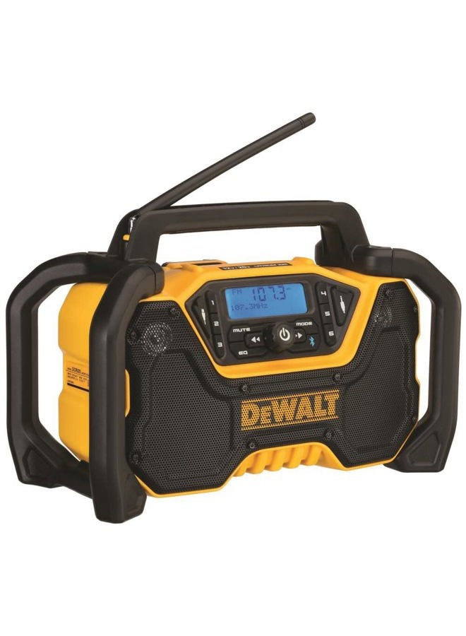 DEWALT راديو بلوتوث محمول 12V/20V MAX، لاسلكي، مدى 100 قدم، مضخمات صوت 3.5 بوصة، لموقع العمل (DCR028B) - Image 2