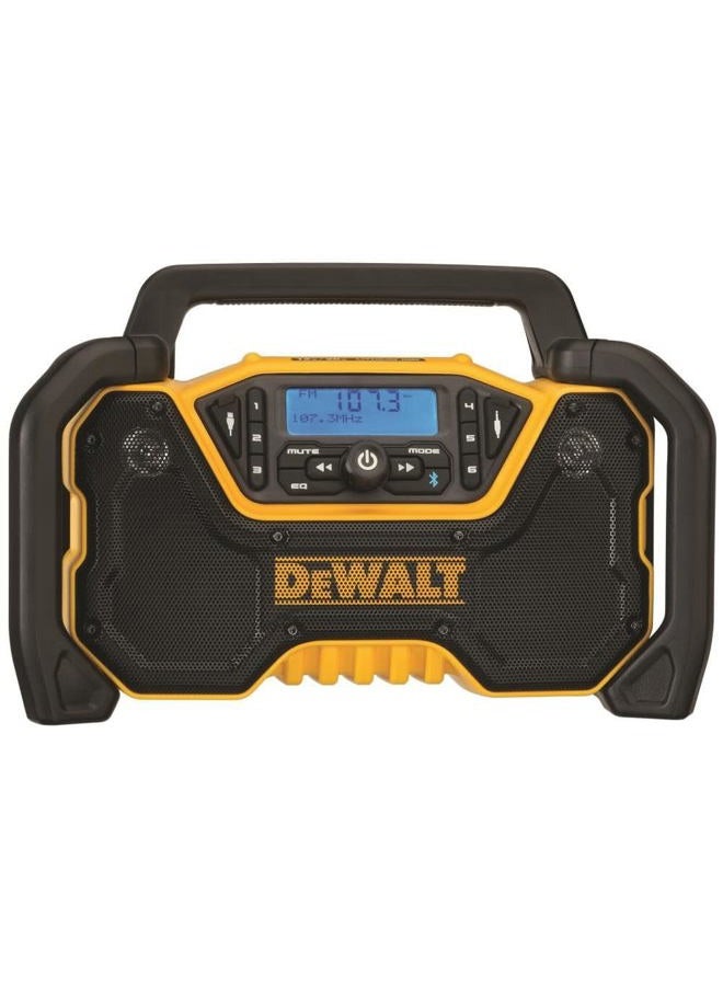 DEWALT راديو بلوتوث محمول 12V/20V MAX، لاسلكي، مدى 100 قدم، مضخمات صوت 3.5 بوصة، لموقع العمل (DCR028B) - Image 3