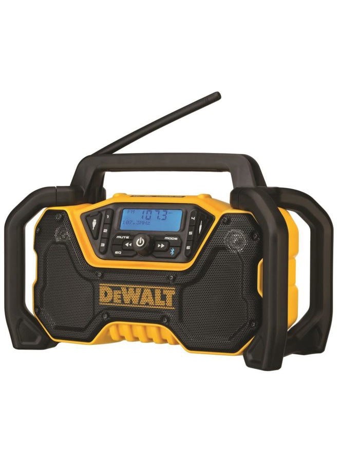 DEWALT راديو بلوتوث محمول 12V/20V MAX، لاسلكي، مدى 100 قدم، مضخمات صوت 3.5 بوصة، لموقع العمل (DCR028B) - Image 1