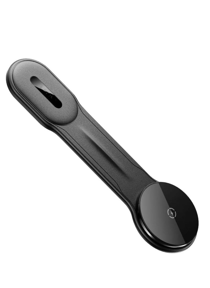 JAJEEK D21 Fast Wireless Charger Magnetic Car Holder – 15W Wireless Charging for iPhone & Android, Auto-Aligning Magnetic Mount, Qi-Certified, Dashboard & Vent Mount (Black) - Image 5