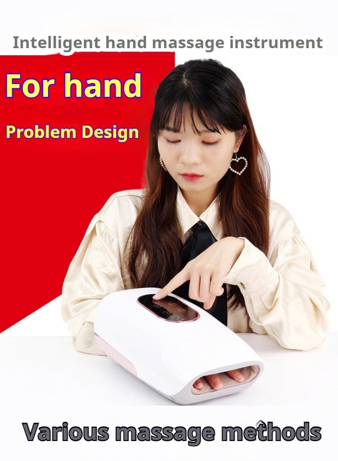 M MIAOYAN New hand massager, electric air bag hot compress, finger joint massager, hand beauty instrument, kneading hand shaping instrument, hand soreness, hand fatigue, blood vessel unblocking massager  - Image 1