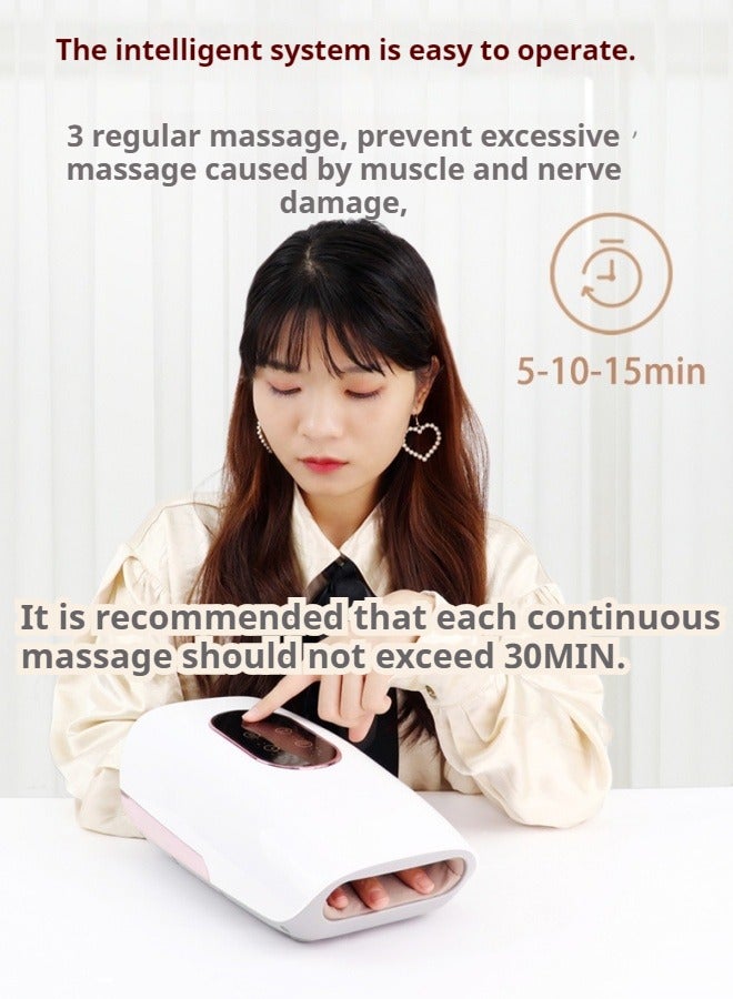 M MIAOYAN New hand massager, electric air bag hot compress, finger joint massager, hand beauty instrument, kneading hand shaping instrument, hand soreness, hand fatigue, blood vessel unblocking massager  - Image 4