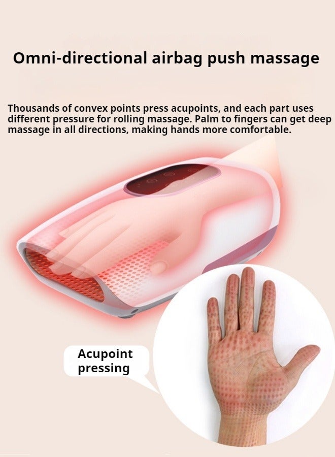 M MIAOYAN New hand massager, electric air bag hot compress, finger joint massager, hand beauty instrument, kneading hand shaping instrument, hand soreness, hand fatigue, blood vessel unblocking massager  - Image 5