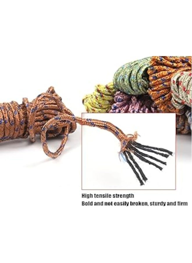 HASANAT ESSENTIALS Hasanat Essentials 20 Meter Multicolor Nylon Braided Cotton Rope  - Image 5