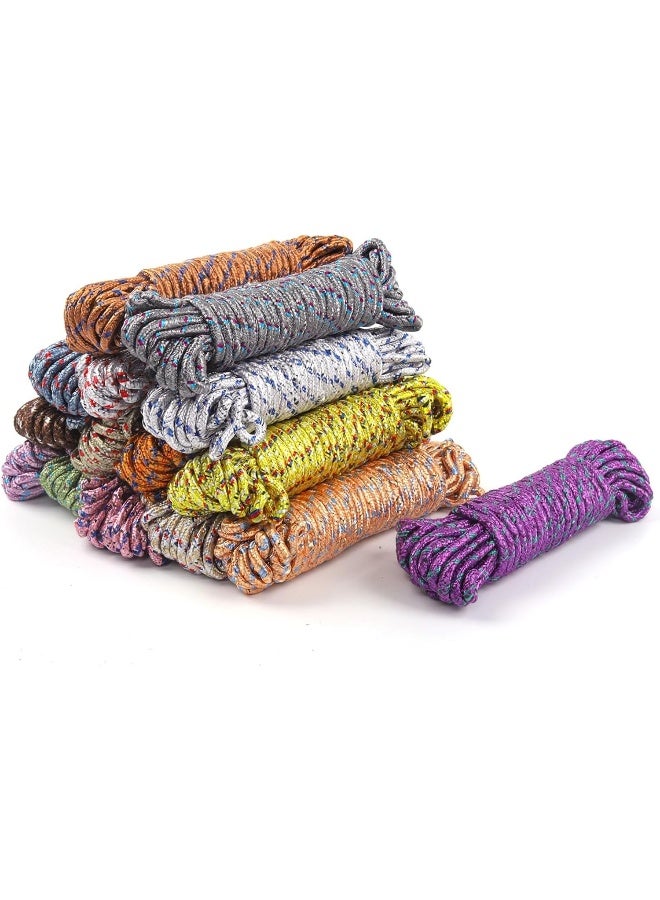 HASANAT ESSENTIALS Hasanat Essentials 20 Meter Multicolor Nylon Braided Cotton Rope  - Image 4