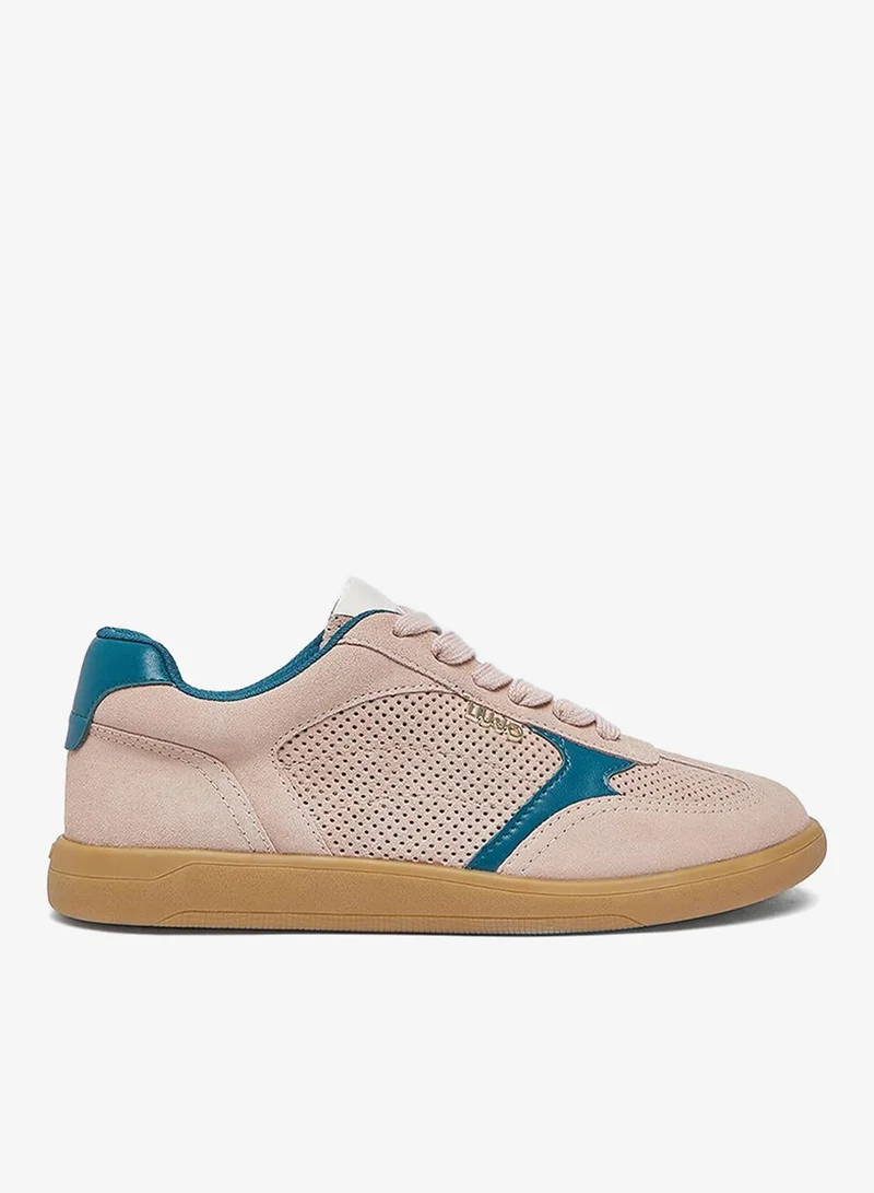 Liu Jo Perforated suede sneakers