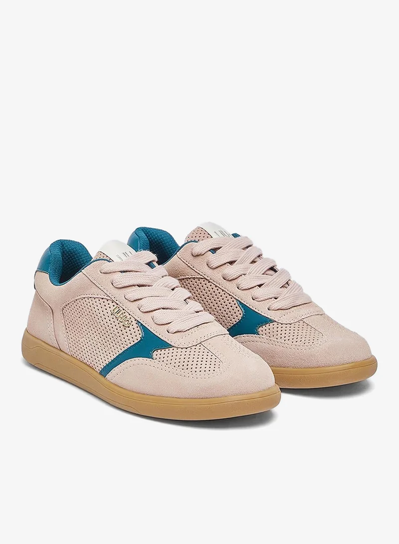 Liu Jo Perforated suede sneakers