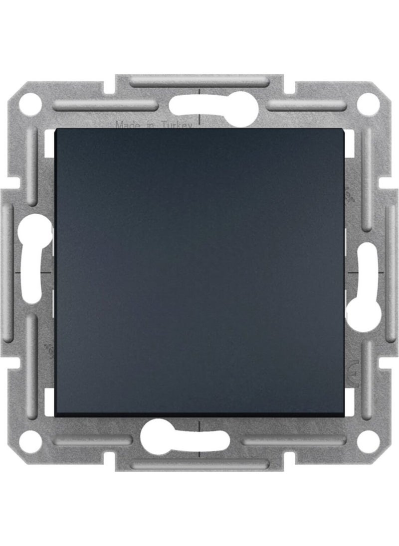 Schneider - Asfora Push Button Anthracite EPH0700171-3606480730054 - Image 1
