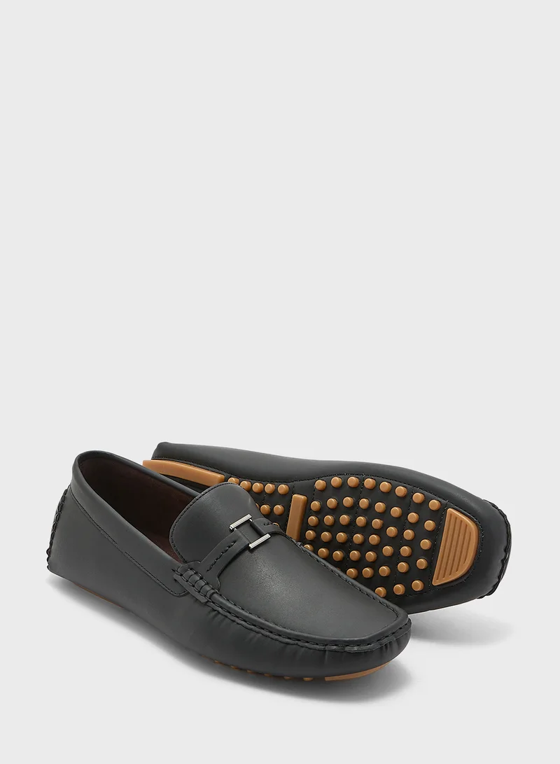 Robert Wood Nubuck Casual Loafers