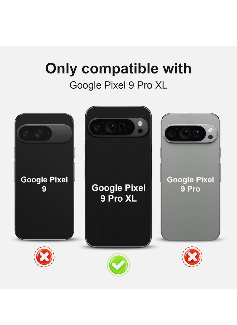 Generic - 2+2 Pack Screen Protector for Google Pixel 9 Pro XL with Camera Lens Protector 9H HD Tempered Glass Bubble Free Anti-Scratch Anti-Fingerprint Screen Protector for Pixel 9 Pro XL - Image 1