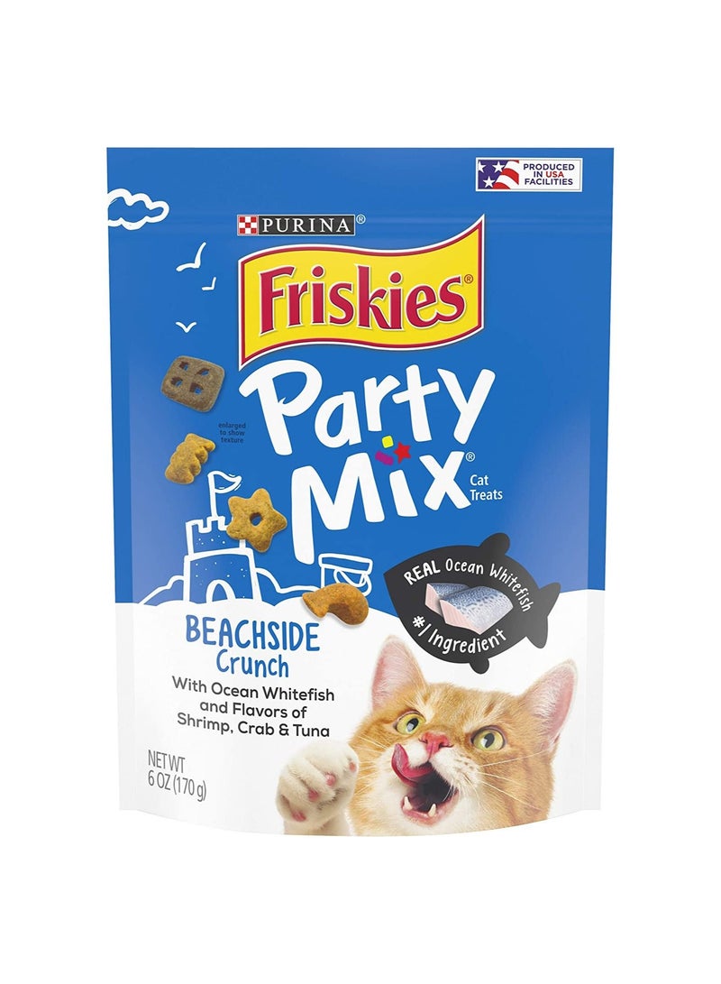 Friskies Party Mix Beachside Crunch Cat Treats 170g