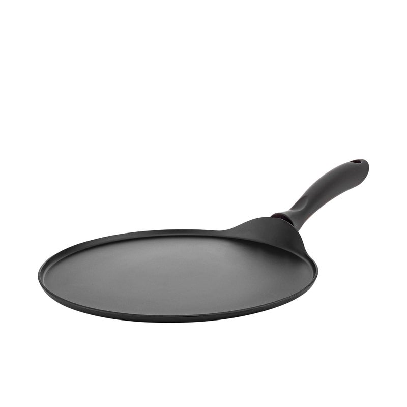 Hascevher Hascevher Teflon Classic Nonstick 8 Inch Crepe Pan Griddle Cookware CR8 Black 