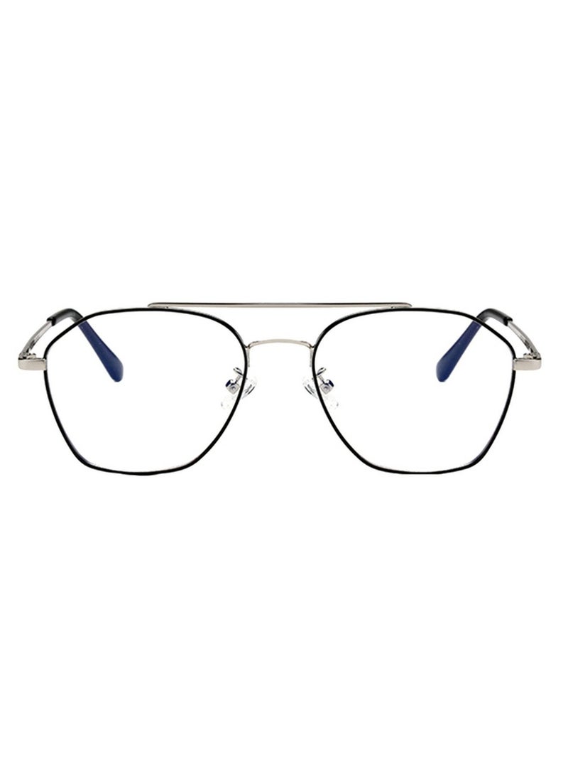 Captaintech نظارات كمبيوتر تحجب الضوء الأزرق تقلل من إجهاد العين بإطار معدني من Aviator  - Image 1