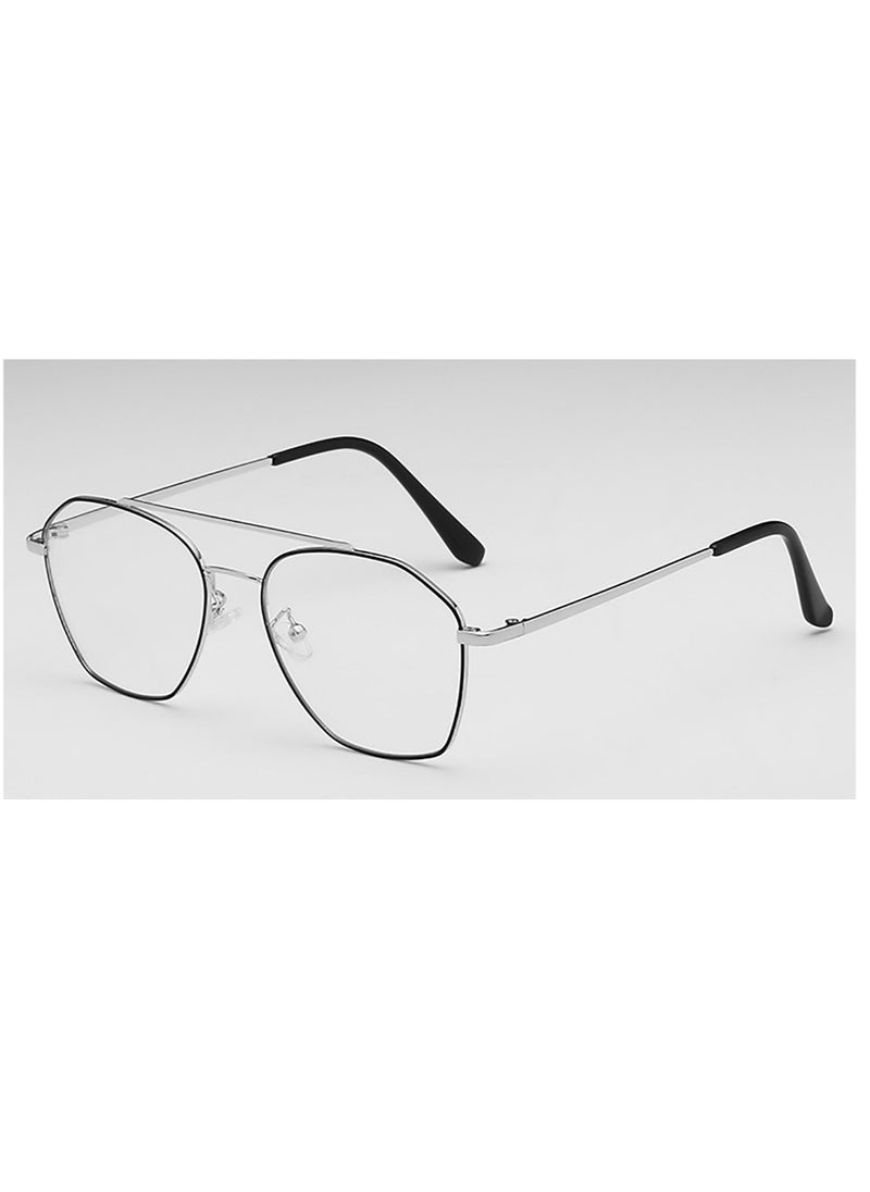 Captaintech نظارات كمبيوتر تحجب الضوء الأزرق تقلل من إجهاد العين بإطار معدني من Aviator  - Image 4