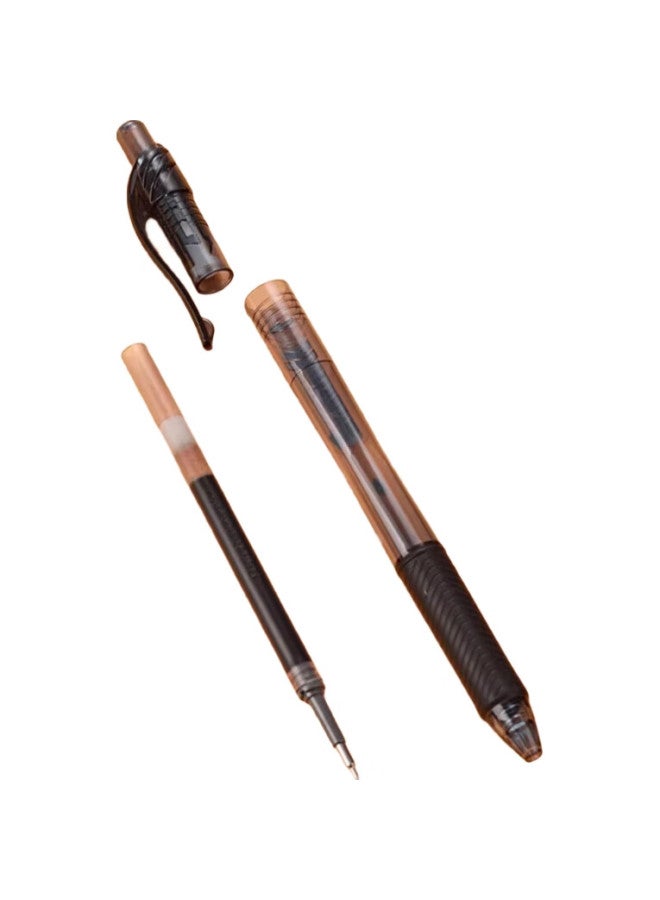 Pentel Bln105 Retractable Black Gel Pen, Stylish 0.5Mm Signing Pen, Business And Student Quick-Drying Pen, Water-Based Pen, Stationery, Black Exam Pen Set - Image 1