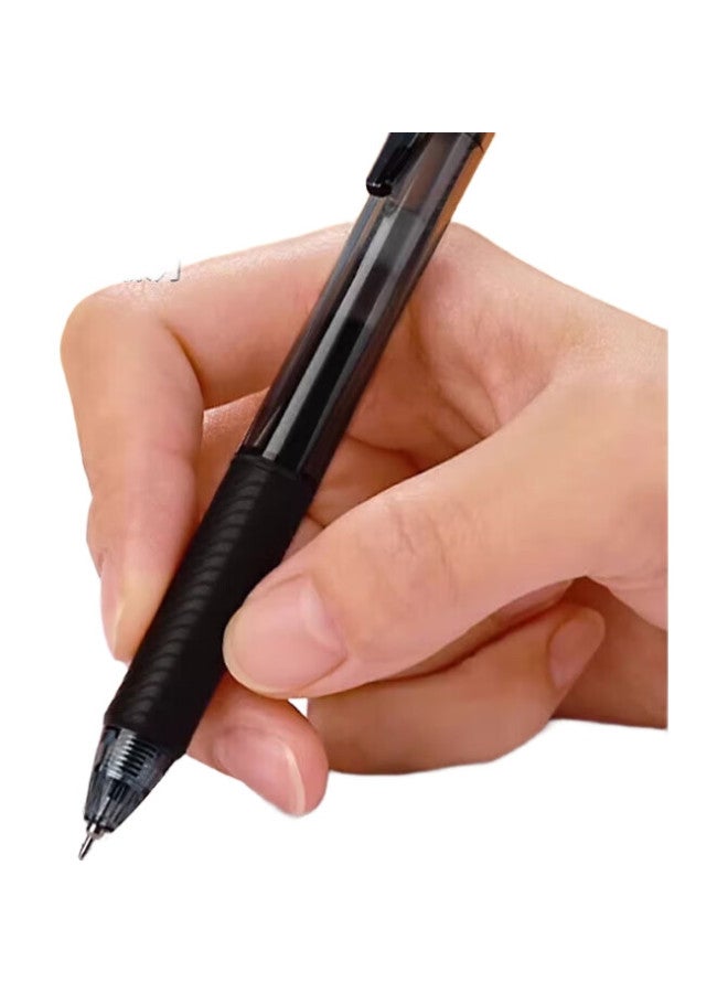 Pentel Bln105 Retractable Black Gel Pen, Stylish 0.5Mm Signing Pen, Business And Student Quick-Drying Pen, Water-Based Pen, Stationery, Black Exam Pen Set - Image 2