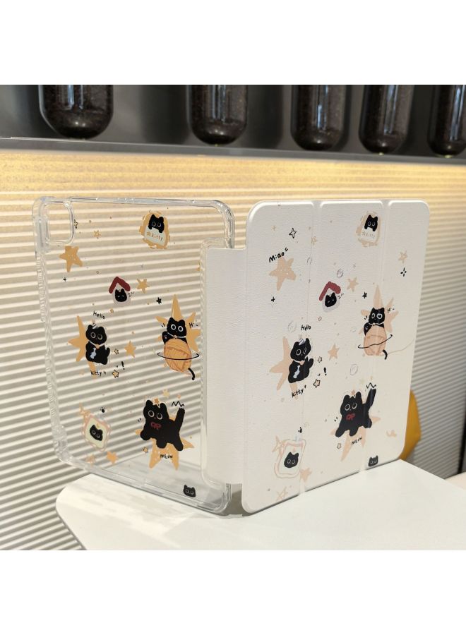 IPad Protective Case With Pen Slot Magnetic Pro11 Inch 789 Generation 10.2inch Ipadair5 Protective Case Cartoon Mini