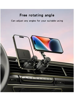 Yesido C244 360 Free Rotating Angle 6Pcs N42 Magnets Upgraded Air Vent Outlet Magnetic Phone Holder  - Image 5