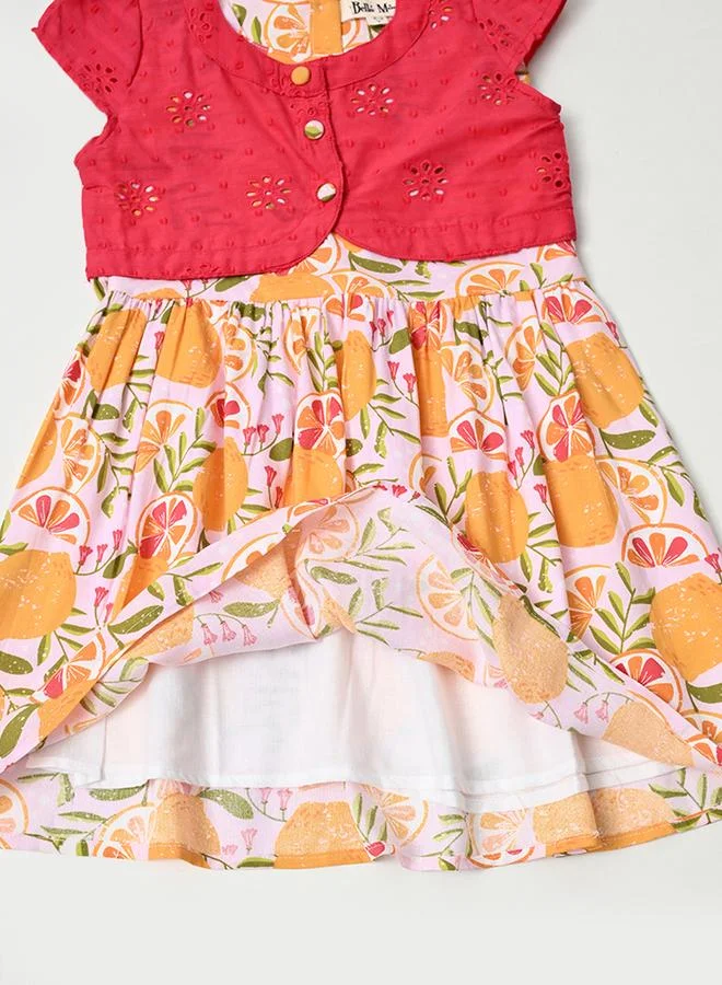 BELLA MODA Citrus Print Dress