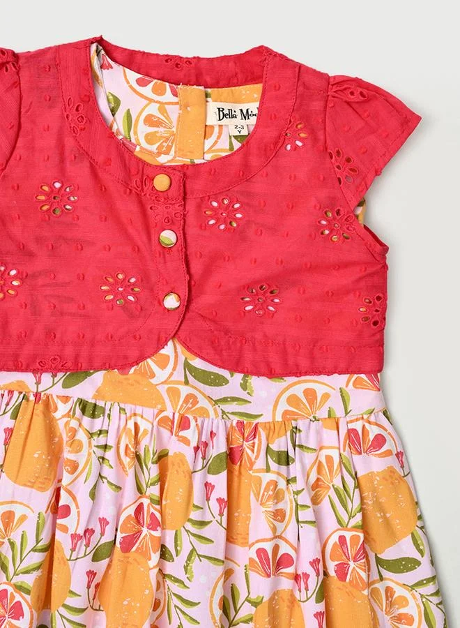 BELLA MODA Citrus Print Dress