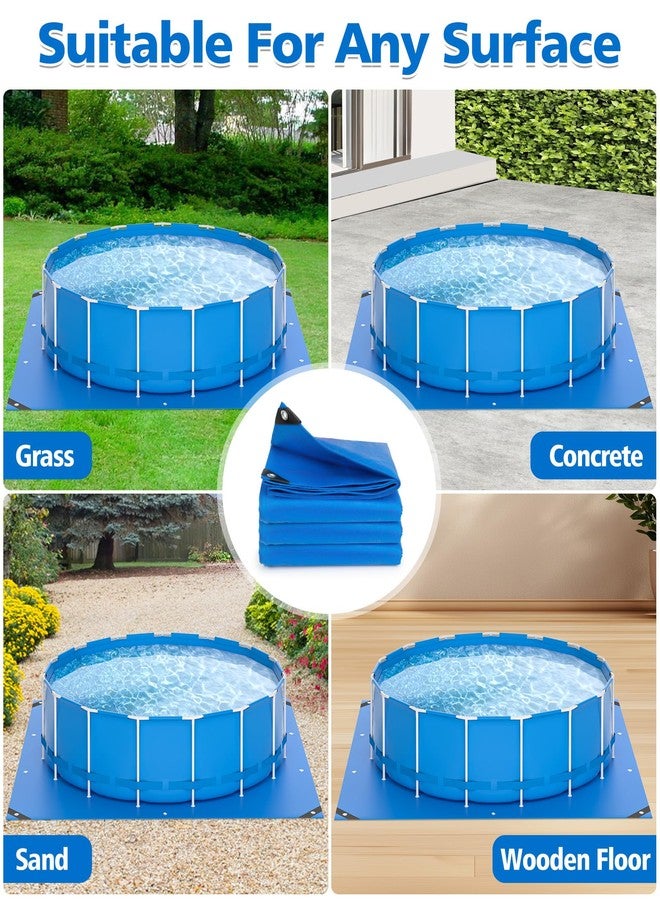 EPN Pool Liner Pad for Above Ground Pools - Extra Large Swimming Pool Ground Mat for Puncture Protection, Heavy Duty Ground Cloth, Extend Liner Life, Durable Pool Tarp Mat (12FT*12FT) - Image 5