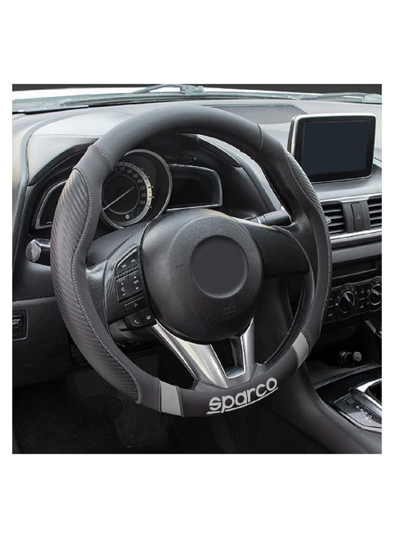 Sparco Sparco Steering Wheel Cover -Grey  - Image 3
