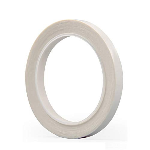 Fodattm 6 Rolls Graphic Art Thin Tape Self-Adhesive Artist Tape Grid Dry Erase Tape 72 Yard/Roll Whiteboard Gridding Tape Grid Marking Tapes Desktop Positioning Crossed Tape (White, Width：5mm) - Image 2