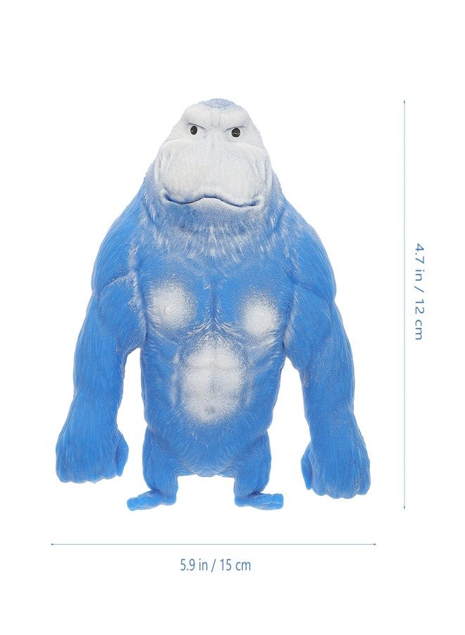 تودمومي لعبة Toddmomy Decompression Gorilla Squeeze على شكل قرد ناعم ومرن لتخفيف التوتر للأطفال والكبار، مثالية للعب الحسي والاسترخاء - Image 4