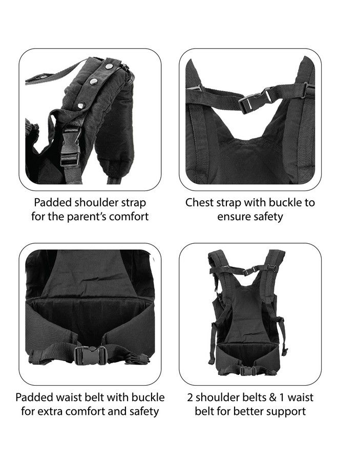 Luvlap Luv Lap Grand Baby Carrier Black - Image 5