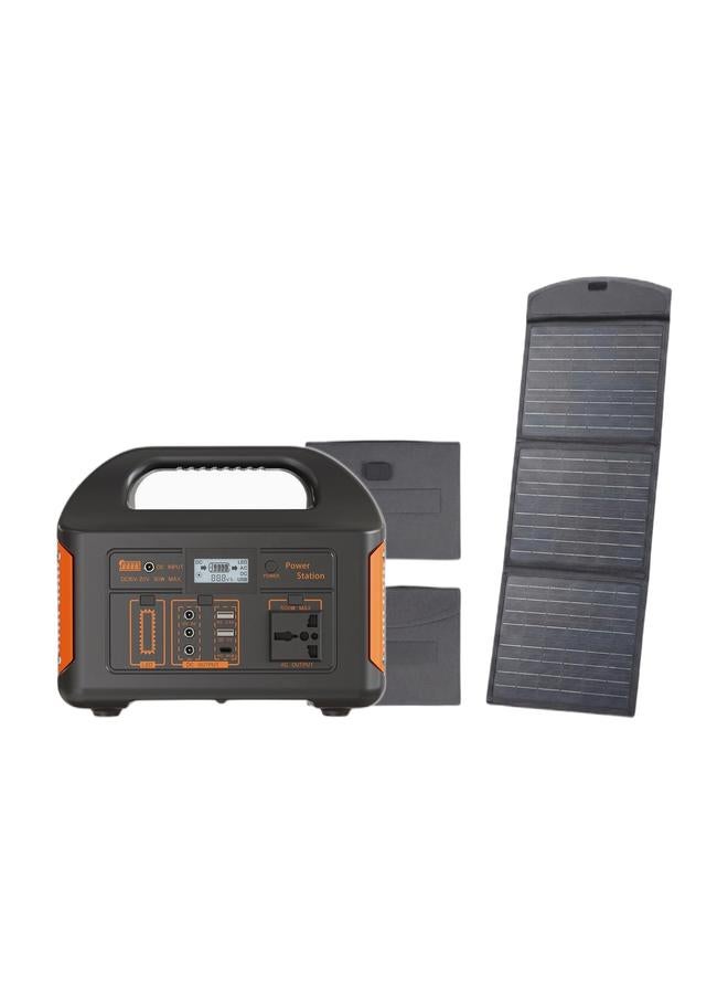 MODI Portable Power Station Solar Generator for Camping, Outdoo & Home Emergency 500 W & Portable Foldable Solar Panel – High-Efficiency Multi-Device Charging, Outdoor Power Solution for Camping - Image 1