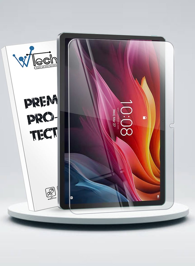 Wtech Lenovo Tab K11 Plus 4G 2024 (11.45 Inch) 9H Ultra HD Tempered Glass Screen Protector (TSG9CN) - Clear - Image 1