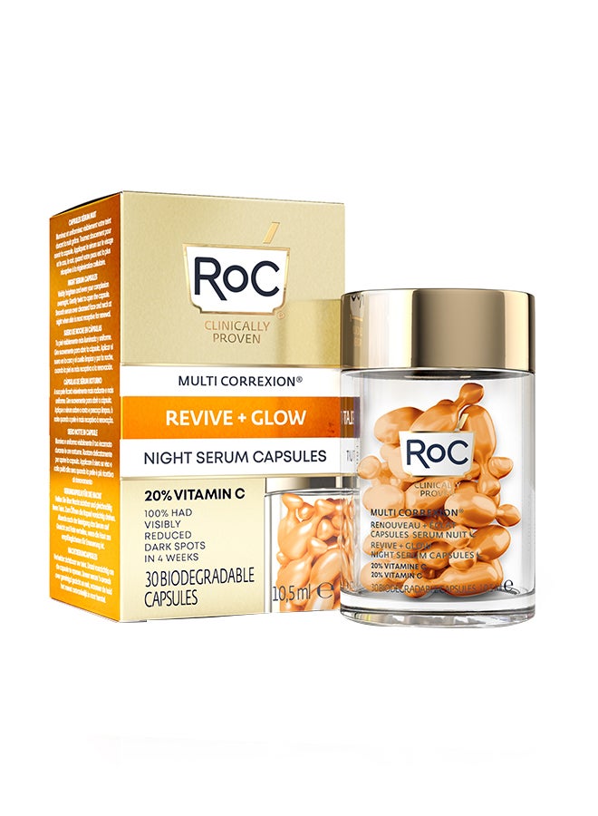 RoC Multi Correxion Revive + Glow Capsules 30Ct - Image 1