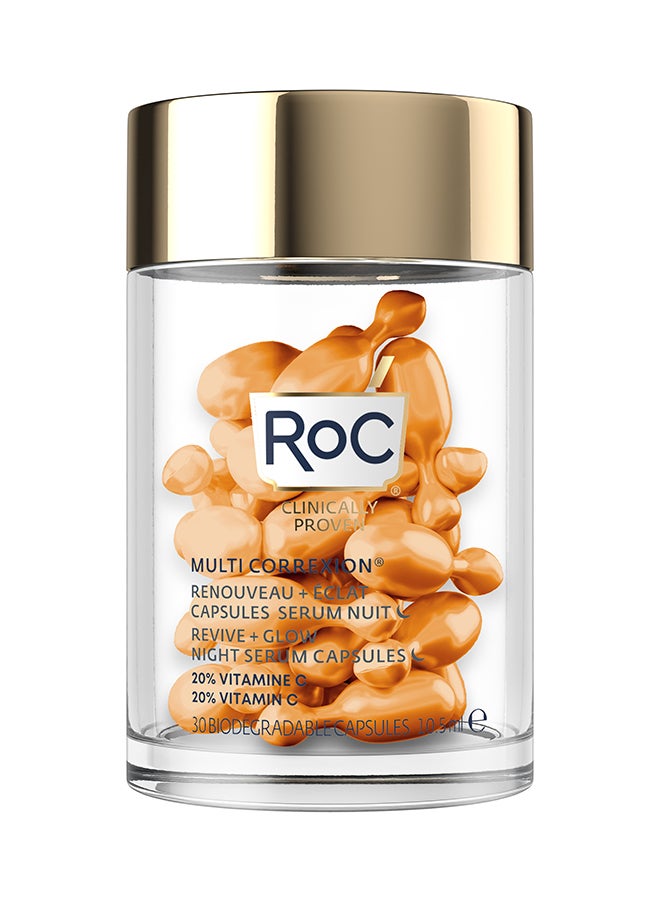 RoC Multi Correxion Revive + Glow Capsules 30Ct - Image 2