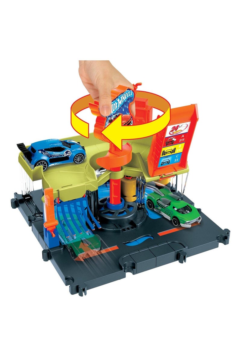 Hot Wheels City Life Series Hdr24-hdr27 - Image 1