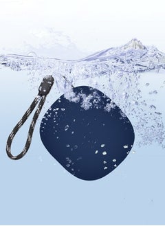 NIBEMINENT Protective Silicone Case Cover for Anker Soundcore R50i/P20i In-Ear Earphones Blue  - Image 3