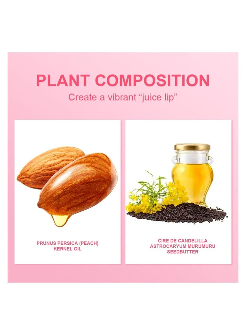 Zikra 4Pcs Lip Sleeping Mask, Tinted Lip Balm, Overnight Treatment Lip Care, Moisturizing Berry Lip Mask for Chapped Cracked Dry Lips, Reduce Lip Lines - 4 Colors - Image 4