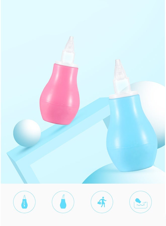 2pcs/set Baby Nose Cleaner Baby Nasal Aspirator Professional Silicone Baby Nose Washing for Children Care Tool Gifts New  - Image 2