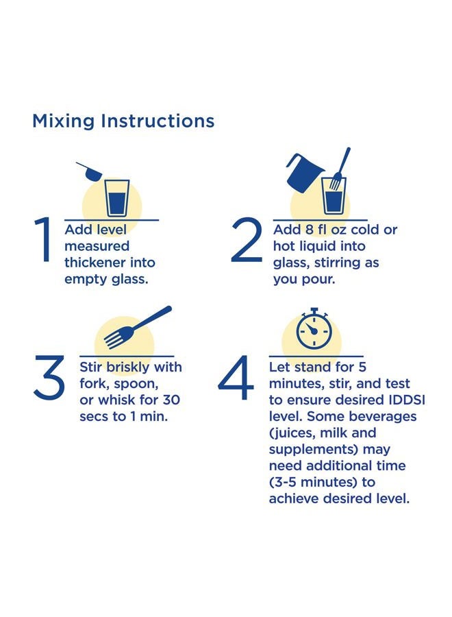 THICK-IT Clear Advantage Food & Beverage Thickener Powder For Dysphagia | Flavorless | Stable Consistency | 7.24 Oz Jar - Image 5