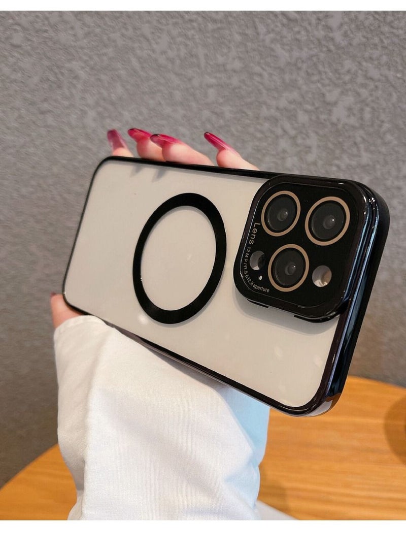 جراب iPhone 14 Pro Magsafe مقاس 6.1 بوصة غطاء مغناطيسي واقٍ مع حماية الكاميرا لهاتف Apple iPhone 14 Pro