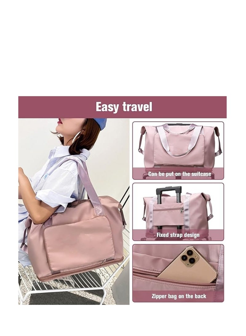 Cool Baby Large Capacity Foldable Duffel Bag Portable Lightweight Travel Bag Waterproof for Sports - Image 2