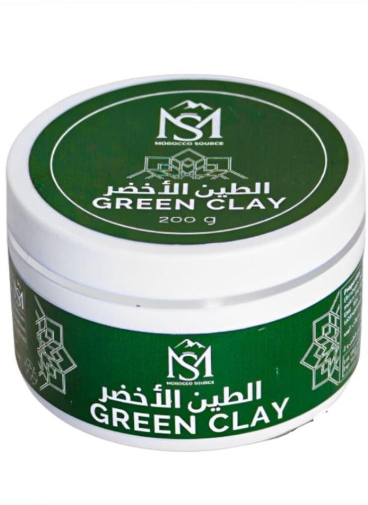 المصدر المغربي  - الطين المغربي الأخضر  200g - Image 1